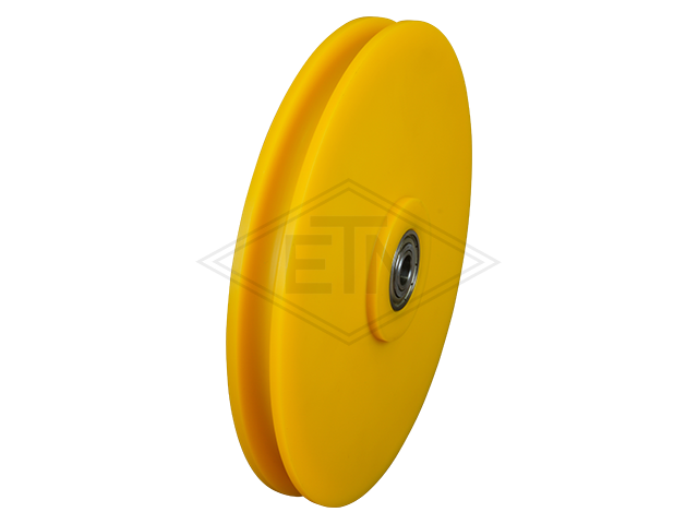 Kabelspanrol PA6 ø 200/180/12 x 20,5/30 mm, met reducing sleeve ø 17/12,5 x 30,5 mm