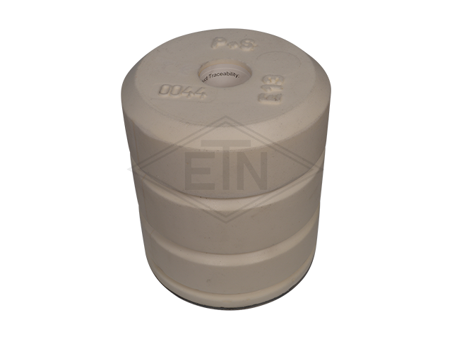 Liftbuffer E13/Type A, ø 140 x 160 mm, met rond staal plaat volgens EN 81-1/2 zonder CE mark **Note: This liftbuffer may be used in elevators operating within de EU only as a spare ...