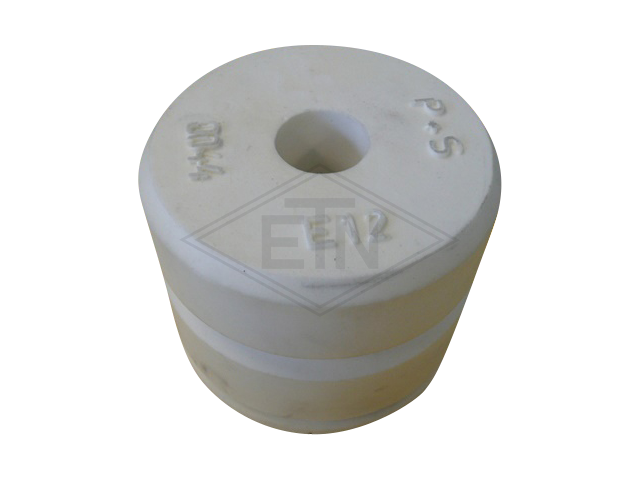 Liftbuffer E12/Type A, ø 140 x 110 mm, met rond staal plaat volgens EN 81-1/2 zonder CE mark **Note: This liftbuffer may be used in elevators operating within de EU only as a spare ...