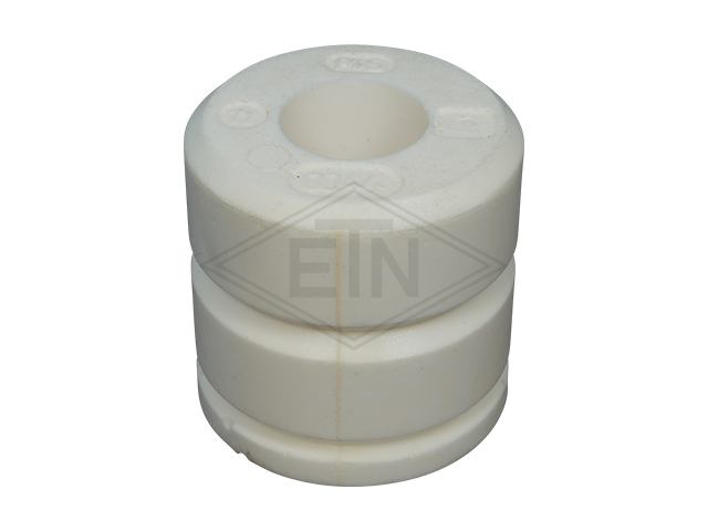 Liftbuffer T1/Type B, ø 80 x 80 mm, met kunststof bush, volgens EN 81-1/2 zonder CE mark **Note: This liftbuffer may be used in elevators operating within de EU only as a spare part van ...