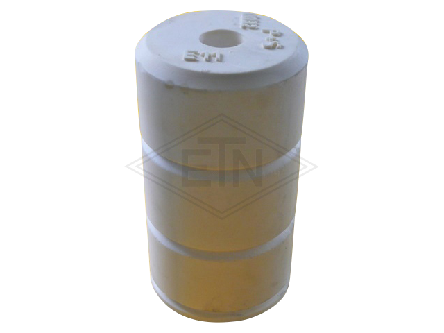 Liftbuffer E11/Type B, ø 140 x 250 mm, met kunststof bush, volgens EN 81-1/2 zonder CE mark **Note: This liftbuffer may be used in elevators operating within de EU only as a spare part ...