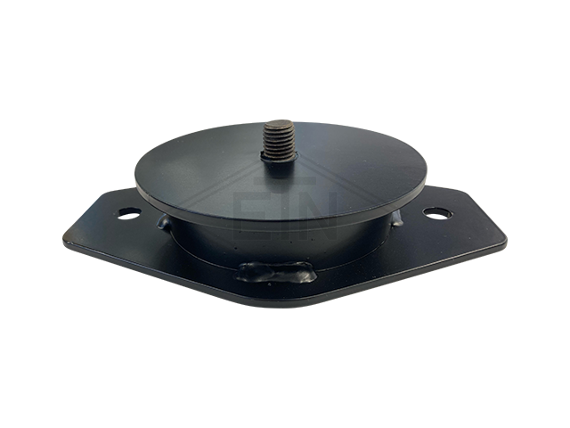 Buffer distance stuk ø 140 x 36 mm, oval base plaat 215 x 150 mm, 2 x holes ø 14 mm, threaded bout M16 x 17 mm, materiaal staal gegrond surface, incl. moer M16 en ring Recommendation regarding...