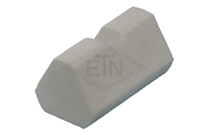 Demping Buffer voor revolving deur 50 x 30 x 26,5 mm, Cell-VU RG50, met groef Tol. DIN 7715 P2
