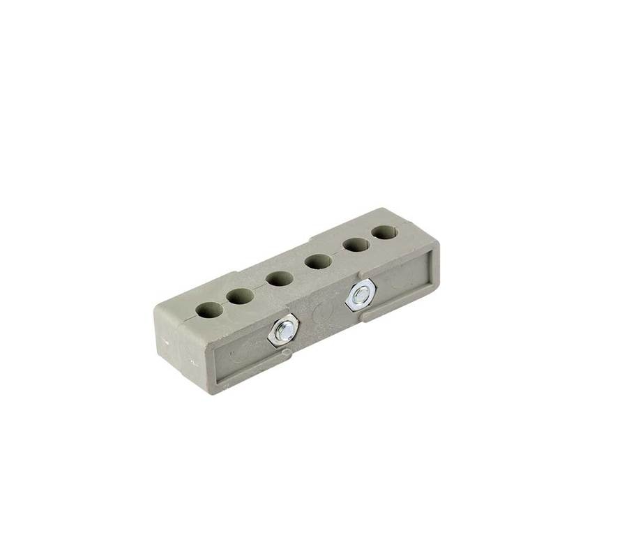 Kabelhouders Ø10 mm, voor 6 stuks kabels