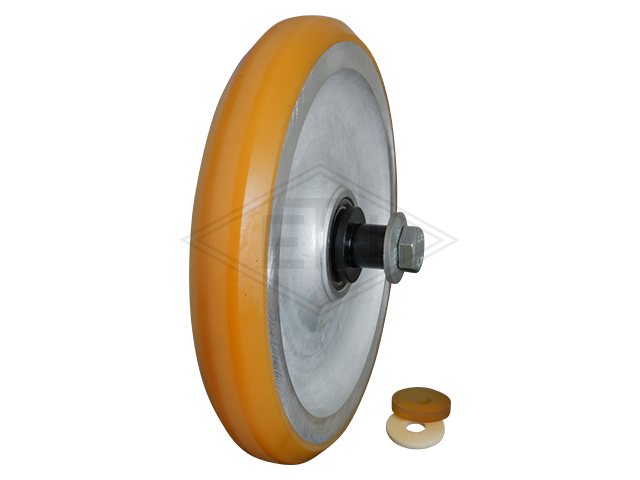 Rol VAL ø 200/20 x 30 mm VU 93° / aluminum kern concentric 0,15