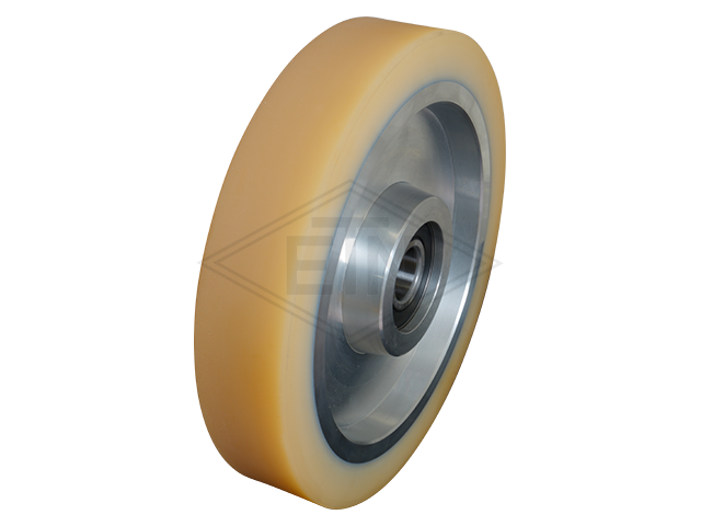 Rol VAL ø 180/20 x 40/35 mm VU 93° / aluminium kern distance-ring