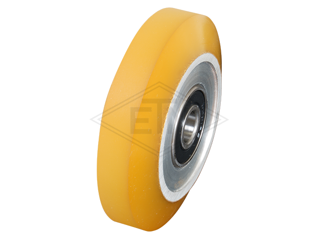 Rol VAL ø 83/12 x 24/12 mm VU 80° / aluminium kern
