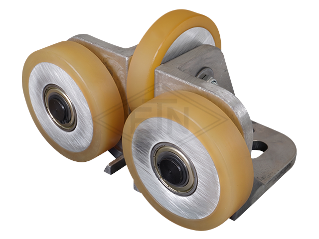 Rol VAL ø 100/15 x 20 mm Vulkollan® 80° / rollen met aluminium kern (no rust on kern), FK 1+4 Al (soft) middle rol