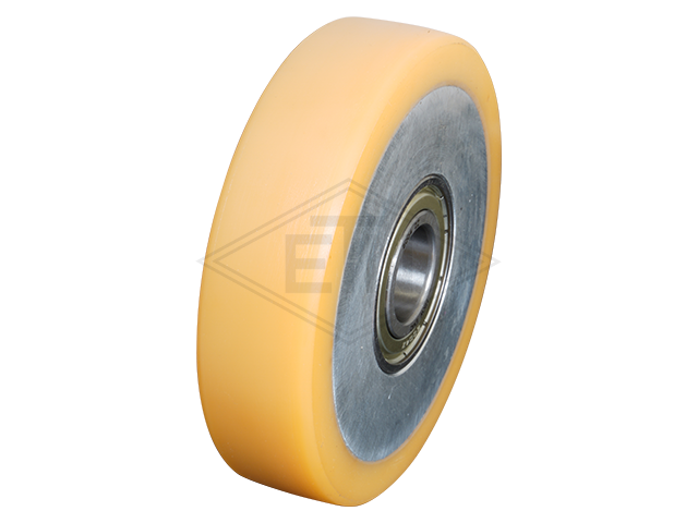 Rol VAL ø 100/20 x 25 mm VU® 93° / aluminium kern FK 1 Al zijdelings rol