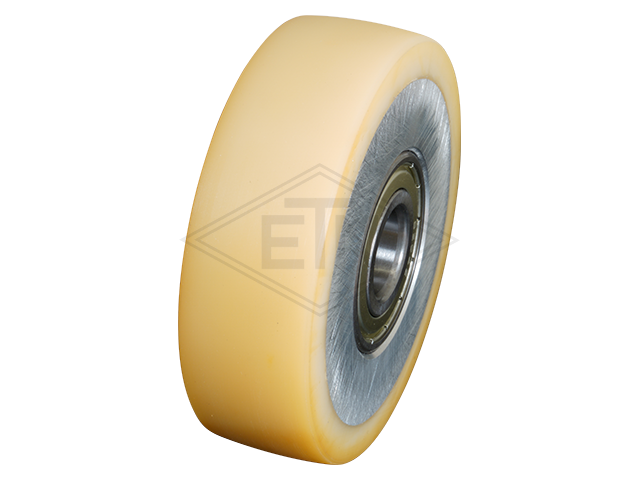 Rol VAL ø 100/20 x 30 mm VU 93 ° / aluminium kern