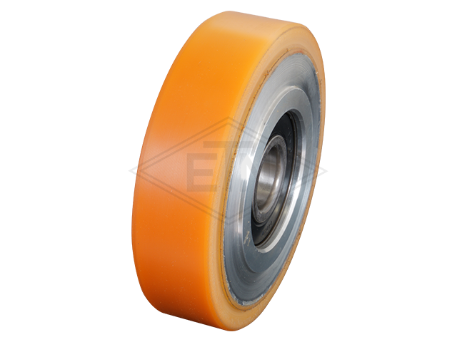 Rol VAL ø 100/20 x 29 mm VU 93° / aluminium-core (no rust on kern), 1 x ball-bearing 6304 2RS
