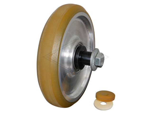 Rol VAL ø 150/20 x 30 mm VU 80°/Al. / incl. as montage materiaal en demping RFG1 en RFG5 - spare rol