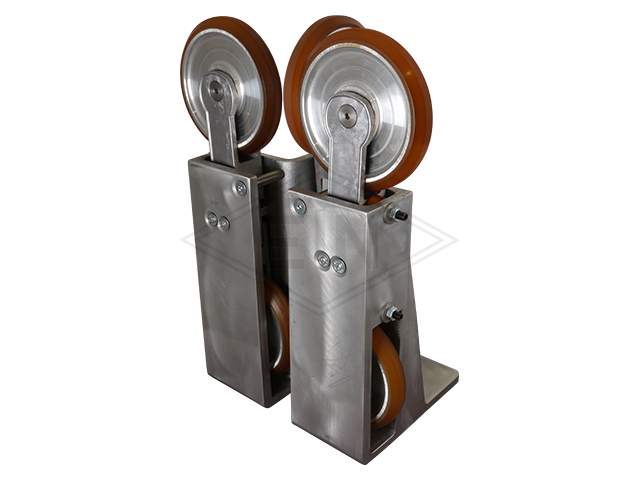 Rolle VAL ø 150/20 x 25 mm VU 80°/Al., inkl. Bundbuchsen, TRF 150 - Ersatzrolle