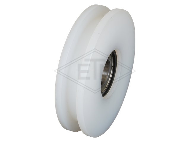 Deurrol PA6 ø 90/75/17 x 20/10,5 mm