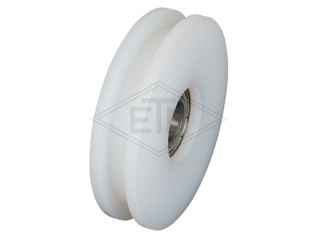 Deurrol PA6 ø 90/75/17 x 20/10,5 mm
