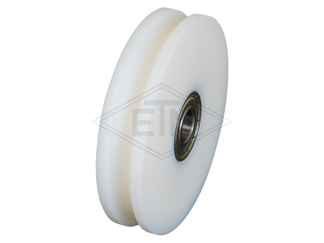 Deurrol POM ø 85/75/12 x 18/9 mm