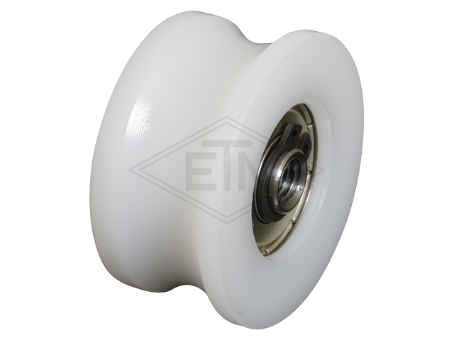 Tegenrol PA6G ø 36/30/M6 x 18 mm, As centrisch M6 binnen schroefdraad