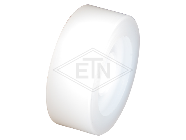 Staafrol PA6 ø 30/10 x 11,6 mm, met excentrisch
