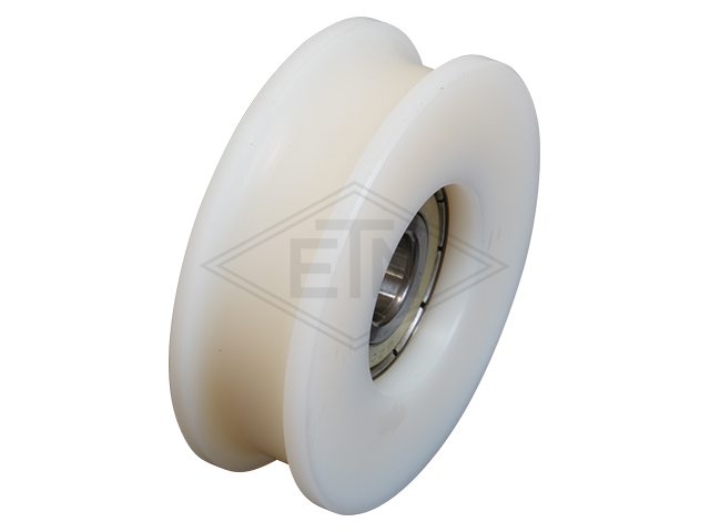 Deurrol POM ø 54/48/10 x 17,5/12,5 mm