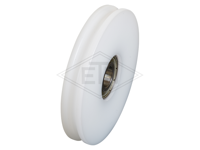 Kabelrol POM ø 78/70/12 x 12 mm, Moer R 2 mm