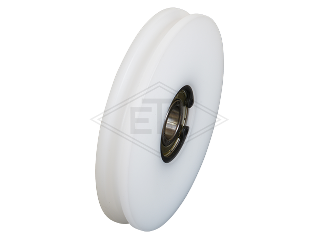 Kabelrol POM ø 78/70/12 x 12 mm, Moer R 2 mm