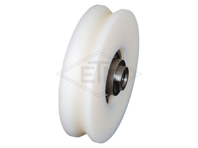 Deurrol PA6G ø 76/69/15 x 18 mm, as centrisch M8 binnen schroefdraad voor Sematic-Nr. C144AATA