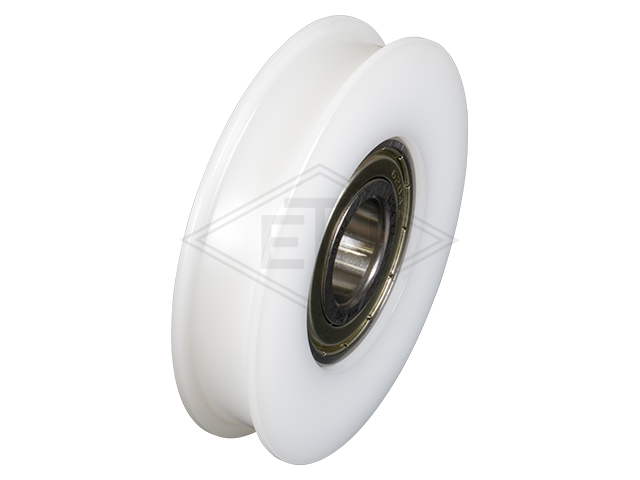 Deurrol POM ø 84/76,5/20 x 17,5/13,7 mm