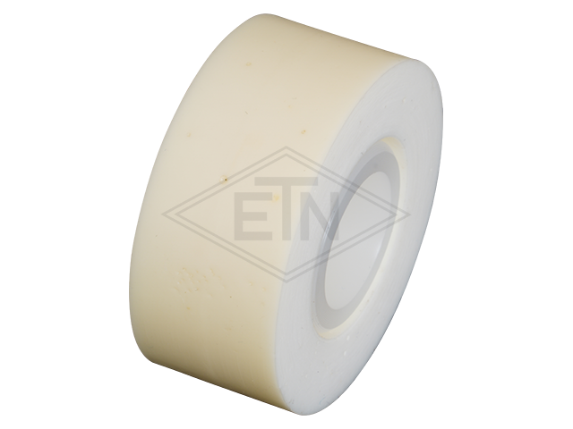Hook bout rol ø 40/15 x 17,5 mm, PU 80° Shore A, incl. kunststof bush