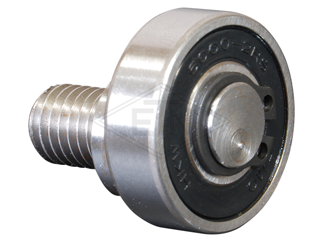 Tegenrol ø 26/M10 x 29,7/8 mm, as excentrisch M10 buiten schroefdraad staal