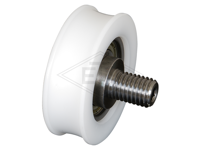 Deurrol PA6G ø 54/50/M12 x 17,5/13,6 mm, as excentric M12