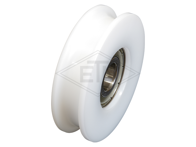 Deurrol POM ø 58/50/12 x 15,5/10,7 mm