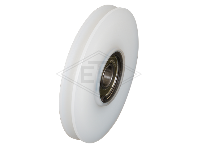 Deurrol POM ø 58/50/12 x 15,5/10,7 mm