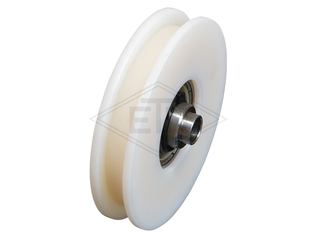 Deurrol PA6G ø 70/60/8,2 x 14 mm, as centrisch hole ø 8,2 mm