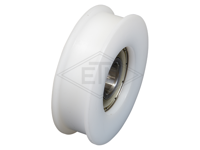 Omkeer rol POM voor timing belt 16 x ø 54/49/12 mm groef 13/12 mm
