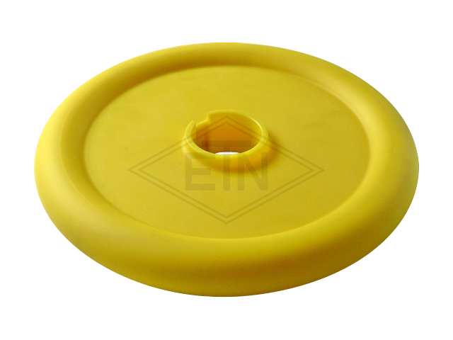 Handwiel ø 300/85 x 40/20 mm, keyway 60/64,4 mm, keyway breedte 18 mm, PA6G, geel