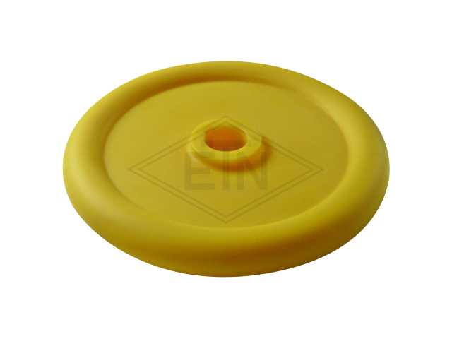 Handwiel ø 300/65 x 40/20 mm, keyway 39/42,3 mm, keyway breedte 10 mm, PA6G, geel