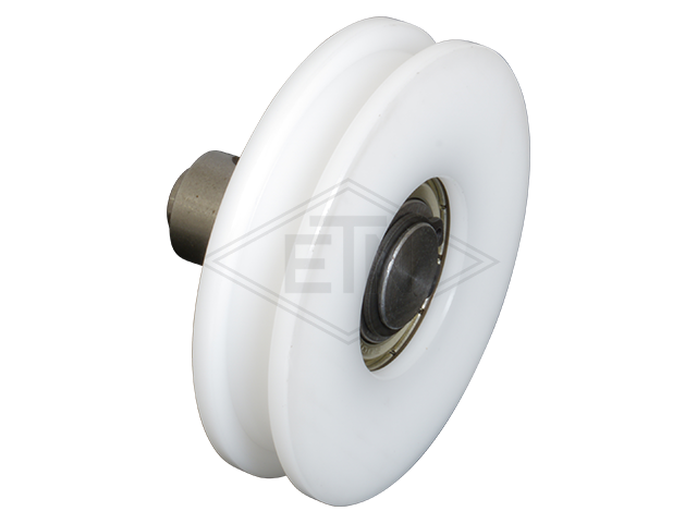 Kabelrol PA6G ø 65/57/15 x 14,5 mm, extended as centrisch M6 binnen schroefdraad