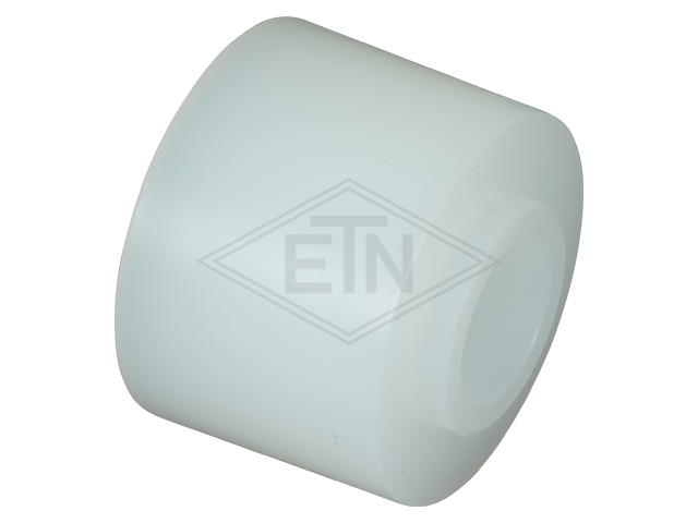 Deurrol ø 30/8 x 11 mm incl. as ø 14 mm, snap ring (rol voor as deur lever)
