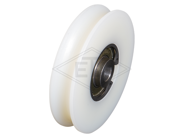 Deurrol PA6G ø 68/60/8,2 x 14 mm, as centrisch hole ø 8,2 mm
