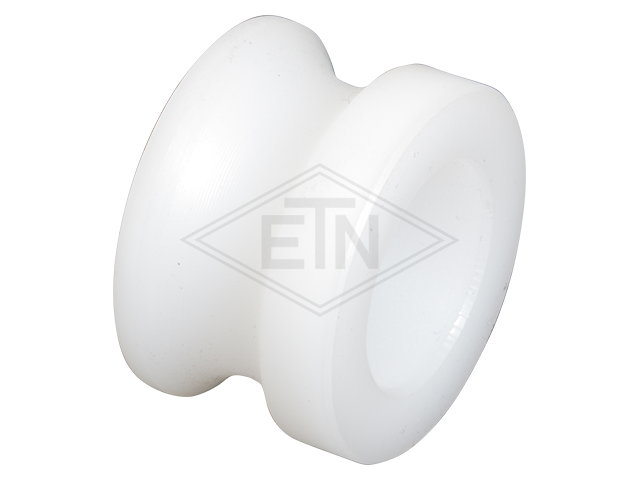 Tegenrol POM ø 25,5/20/15,1 x 16,2 mm, zonder as