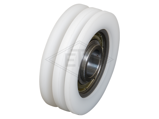 Kabel en tegenrol PA6G ø 52/41/40/8,2 x 16 mm, as centrisch borgring