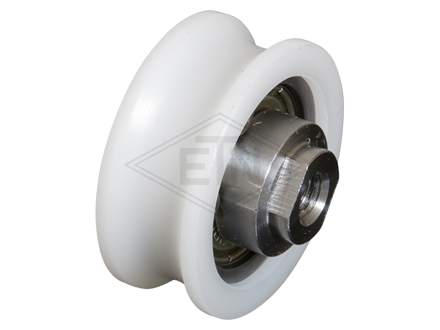 Tegenrol PA6G ø 35/30/M6 x 14 mm, as centrisch M6 binnen schroefdraad