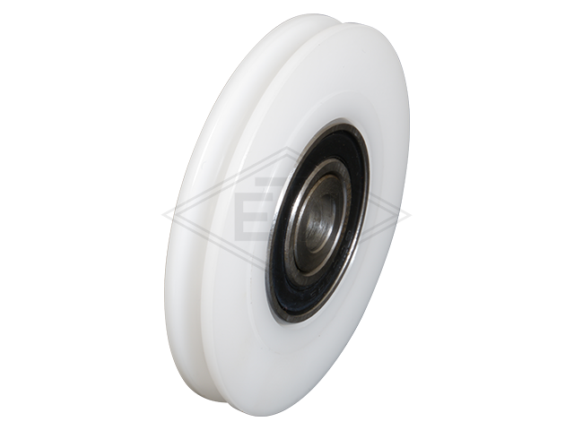 Kabel schijf PA6G ø 60/52/13,5/8,5 x 9/8,1 mm, met sleeve ø 19/15/8,5 x 10 mm
