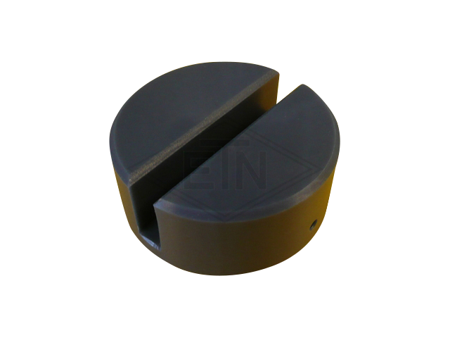 Inzetstuk 9 PE, ø 71 x 35 mm, rond ETN ® -HM-1000, voor rail 9 mm, incl. bevel en 2 holes ø 3,5 mm