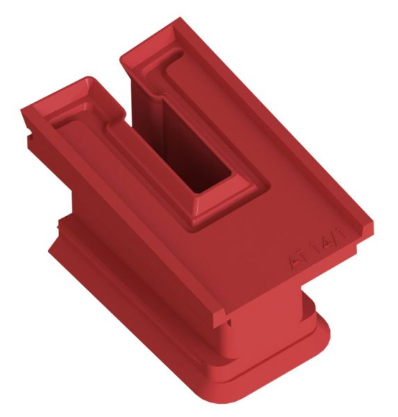 Klemstukken van ACLATHAN®, 90 × 65 × 14 mm