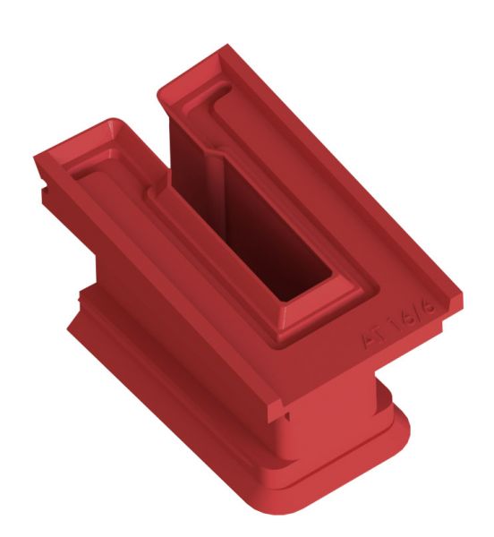 Klemstukken van ACLATHAN®, 125 × 82 × 16 mm